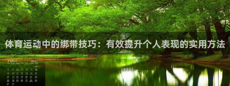 体育运动中的绑带技巧：有效提升个人表现的实用方法